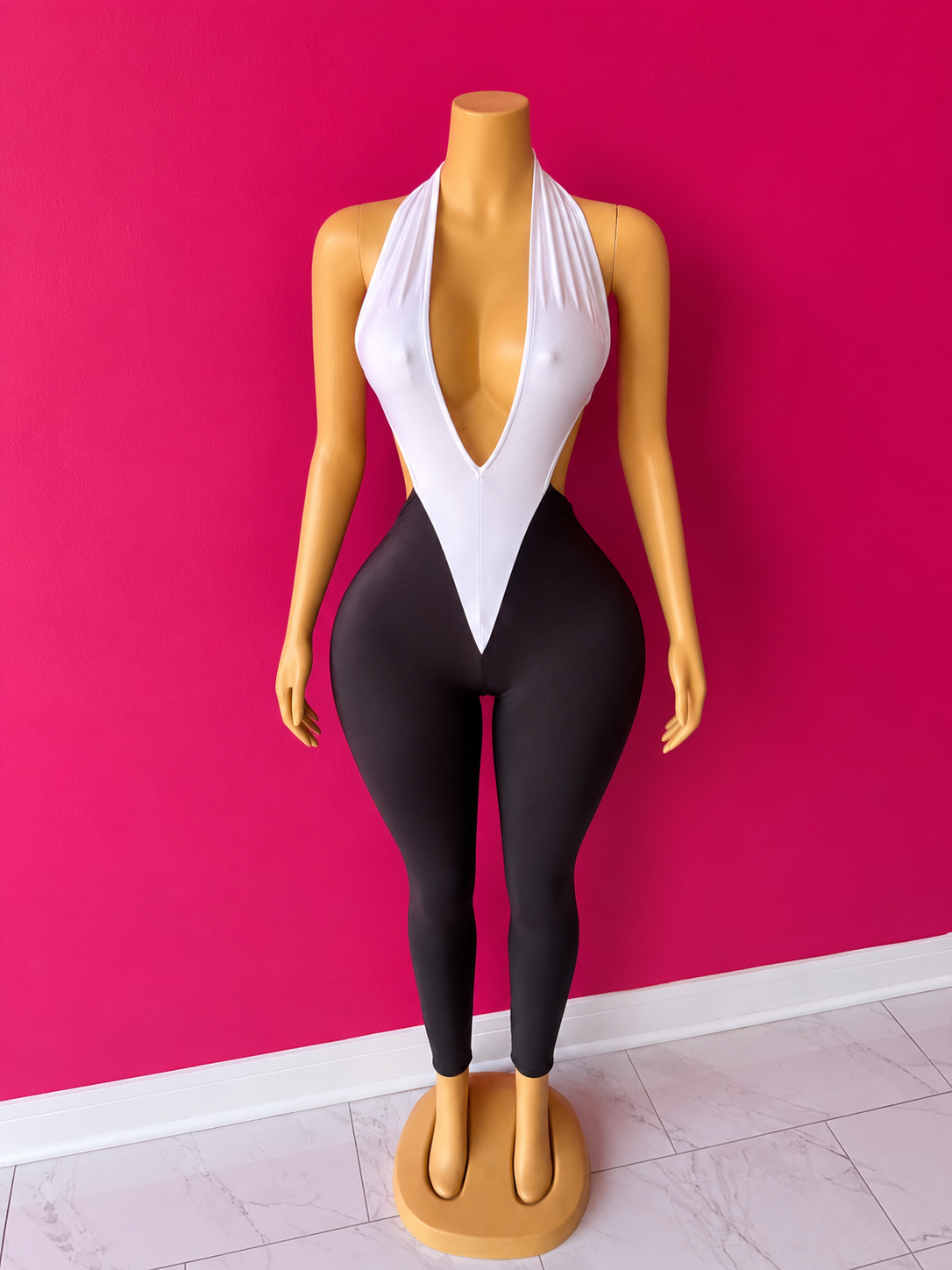 The Stunna Halter Jumpsuit