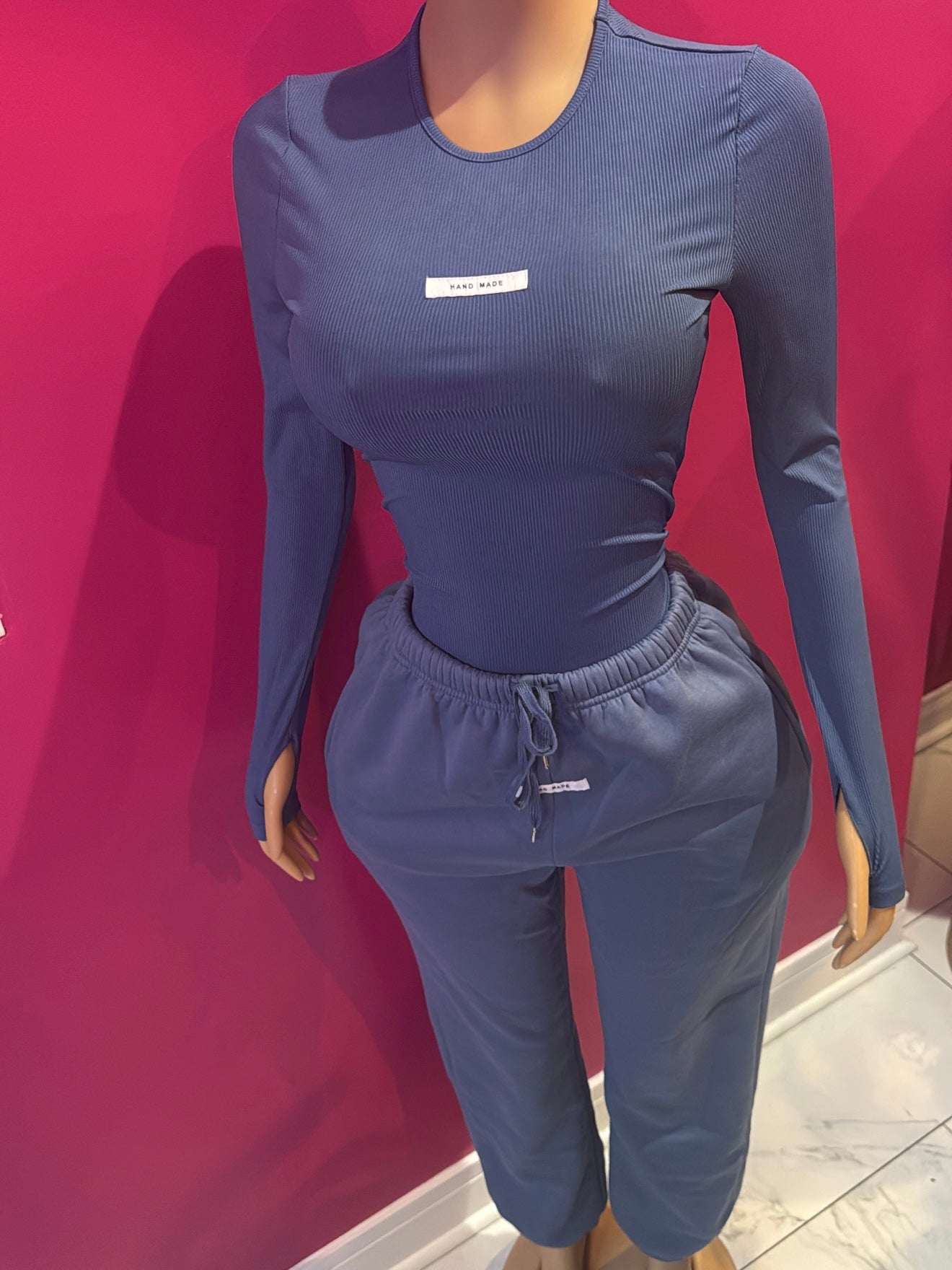 Long Sleeve Bodysuit & Jogger Set