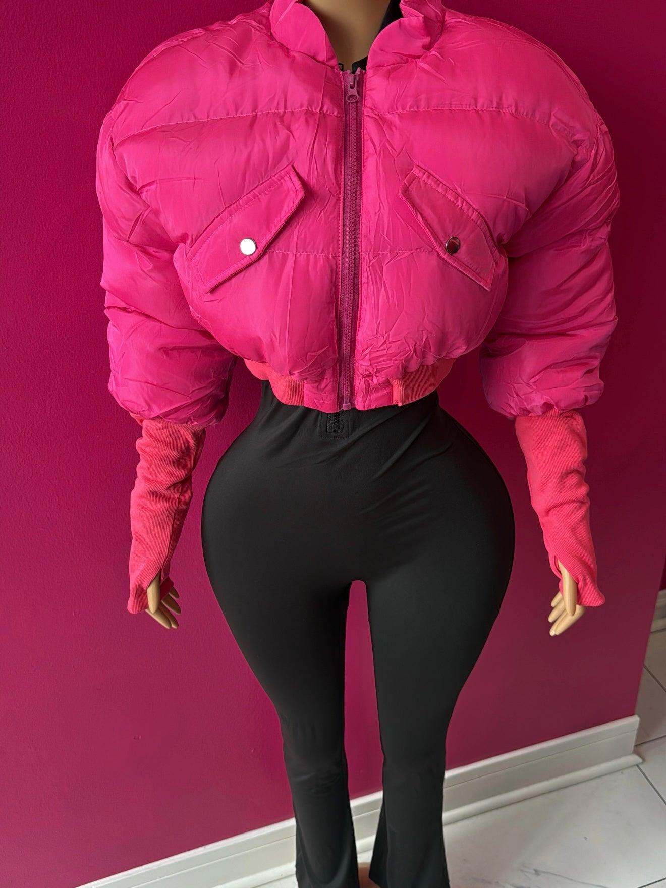Extended Sleeve Jacket