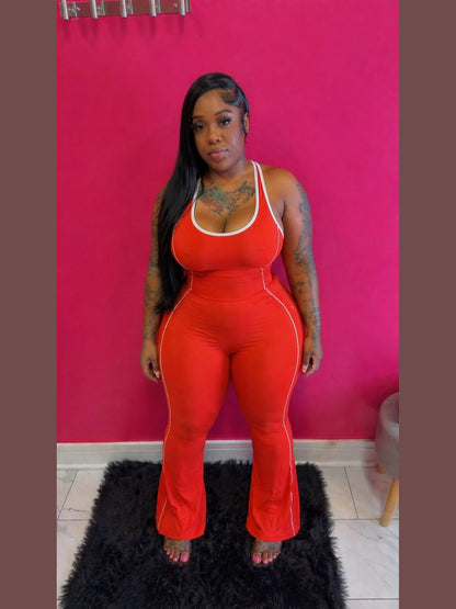 Elure Flare Jumpsuit
