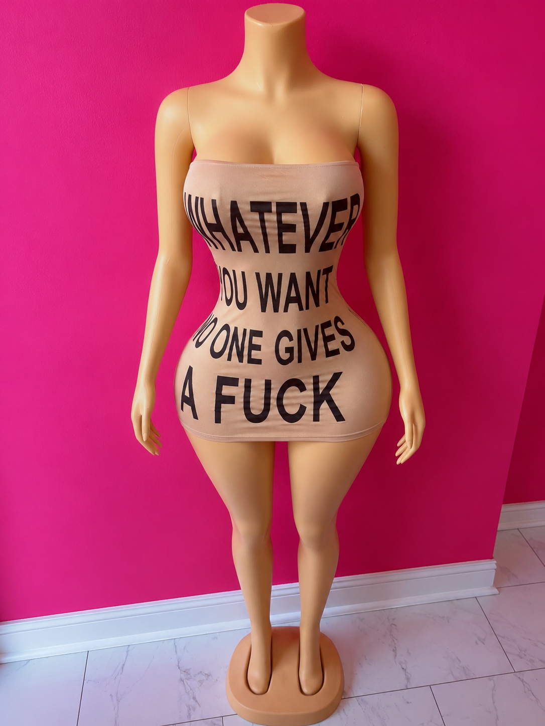 Bold Statement Mini Dress