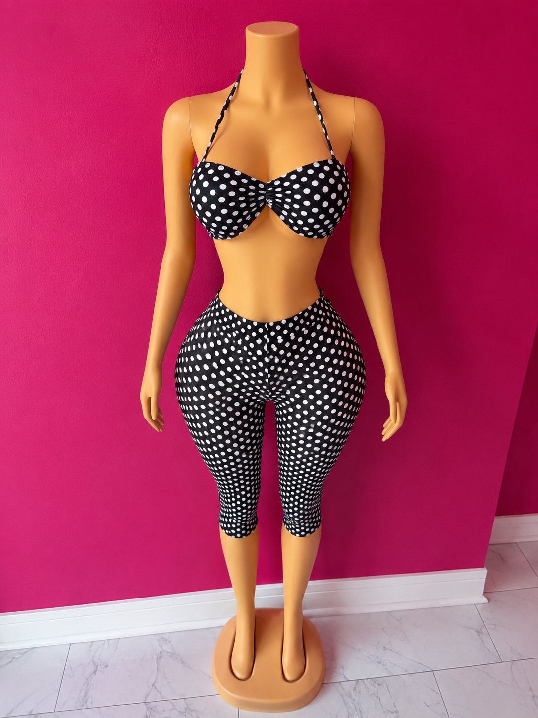 Curvy Muse Polka Set