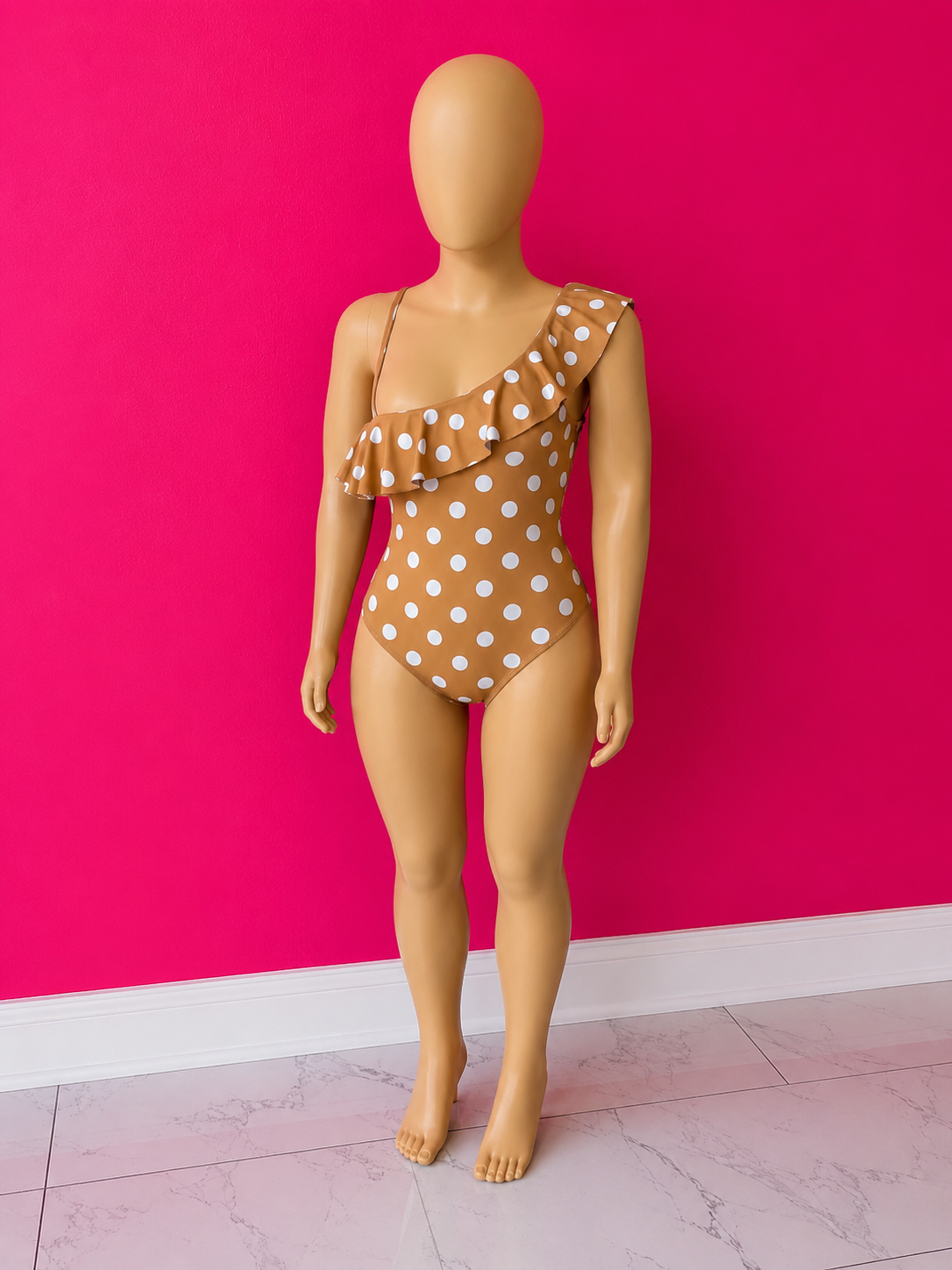 Little Luxe Polka Swimsuit