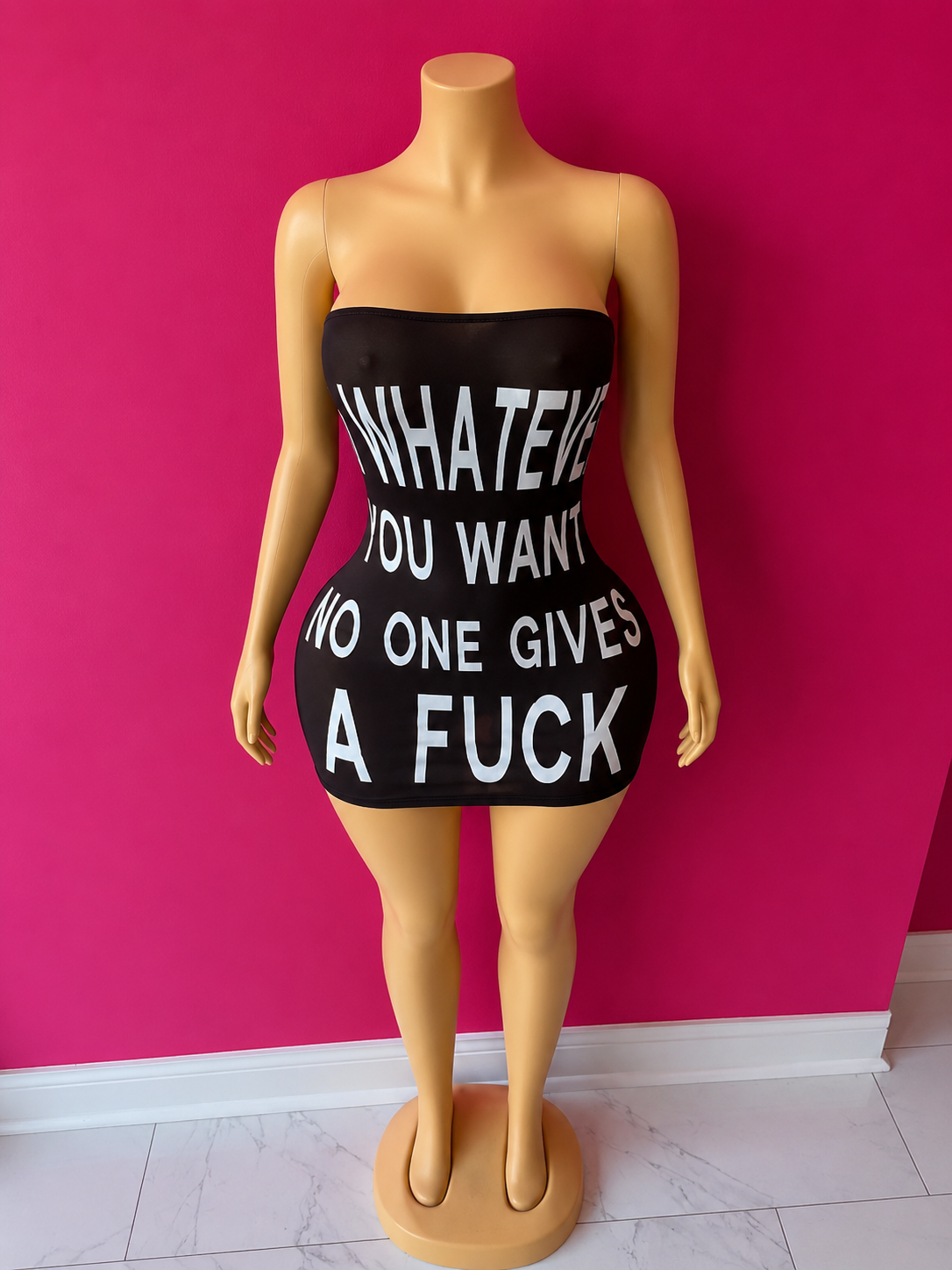 Bold Statement Mini Dress