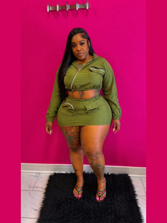 Boss Babe Cargo Set